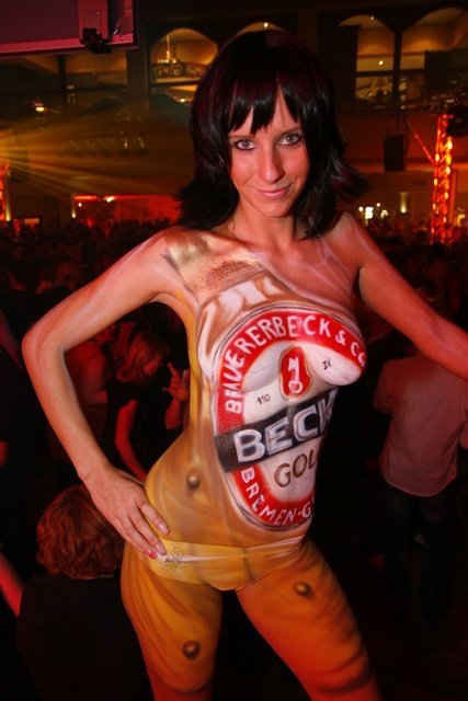 928 Bodypainting Becks - Recklinghausen